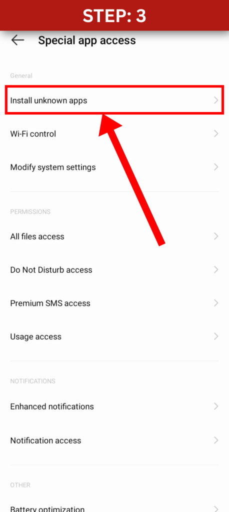 Download Whiteout Survival Private Server (2026 Edition) 4 Step 3 Enable Install Unknown Apps permission for Whiteout Survival private server APK