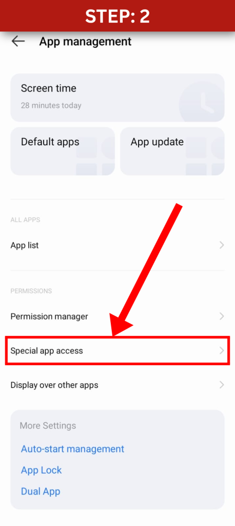 Download Whiteout Survival Private Server (2026 Edition) 3 Step 2 Select Special App Access for Whiteout Survival private server APK installation